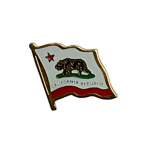California Flag Small Lapel Pin 2025