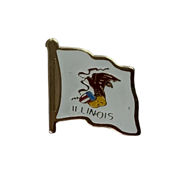 Illinois Flag Lapel Pin 2025