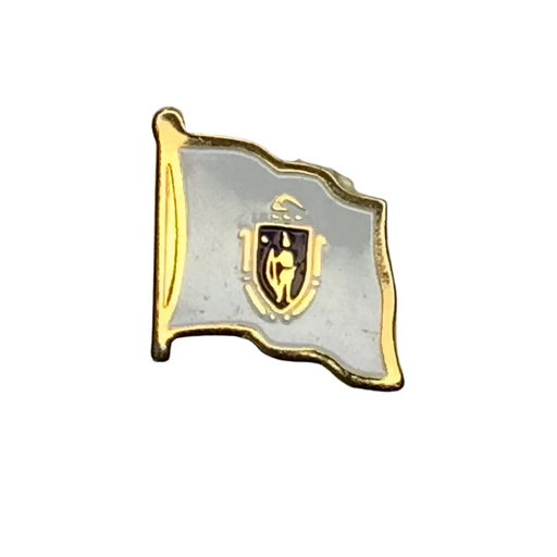 Massachusetts Flag Lapel Pin 2025