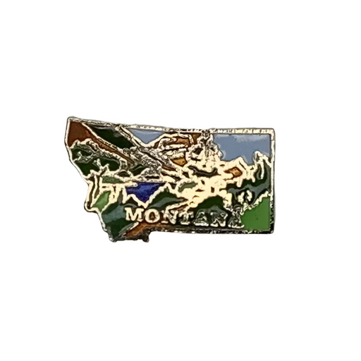 Montana Small Map Lapel Pin 2025