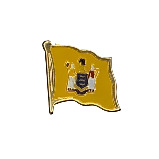 New Jersey Flag Lapel Pin 2025