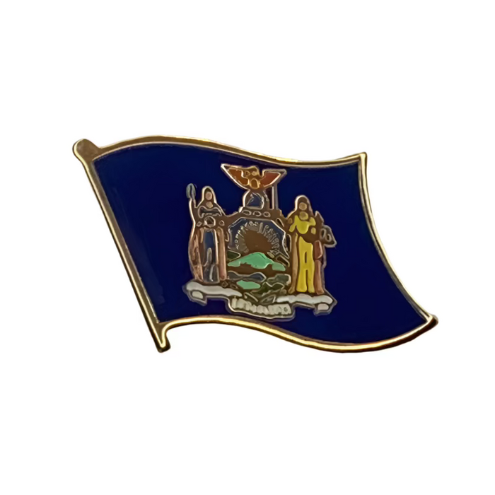 New York Flag Lapel Pin 2025