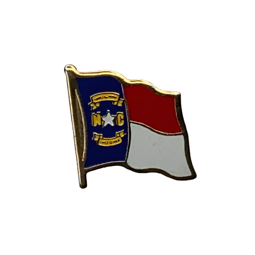 North Carolina Flag Lapel Pin (small) 2025