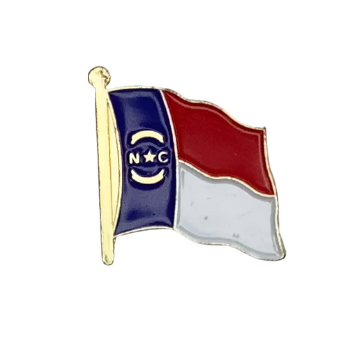 North Carolina Flag Lapel Pin (large) 2025