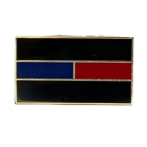 Thin Red & Blue Line Lapel Pin 2025