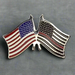 Thin Red Line Dual Flags Lapel Pin 2025