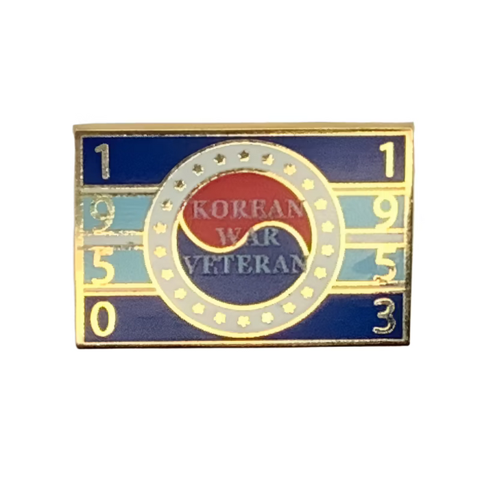 Korean War Veteran Lapel Pin 2025