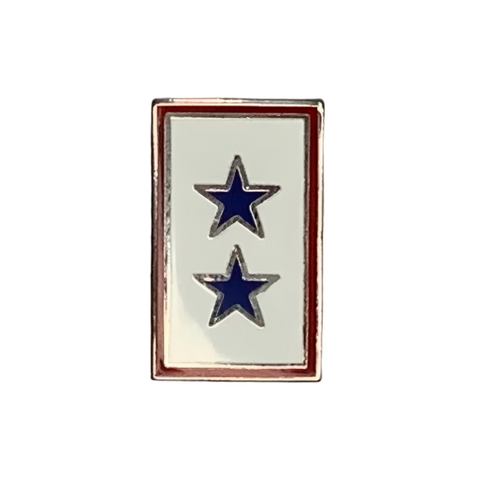 Blue Stars Two Family Members In Service Lapel Pin 2025