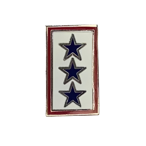 Blue Stars Three Family Members In Service Lapel Pin 2025