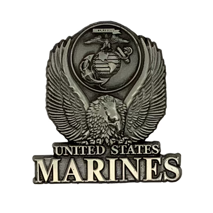 US Marine Corps Pewter Eagle Lapel Pin 2025