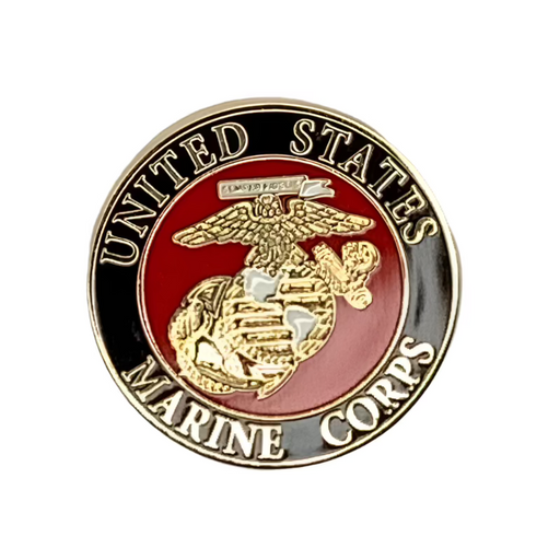 US Marine Corps Logo 1 Inch Lapel Pin 2025