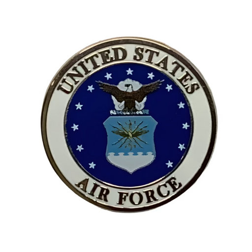 US Air Force Emblem Lapel Pin 1 inch 2025