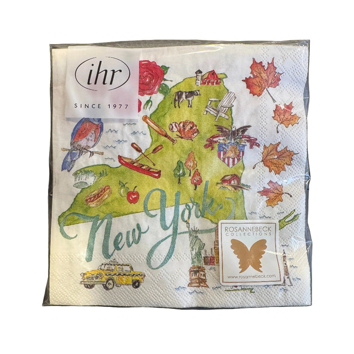 New York State Paper Cocktail Napkins (20 Count)