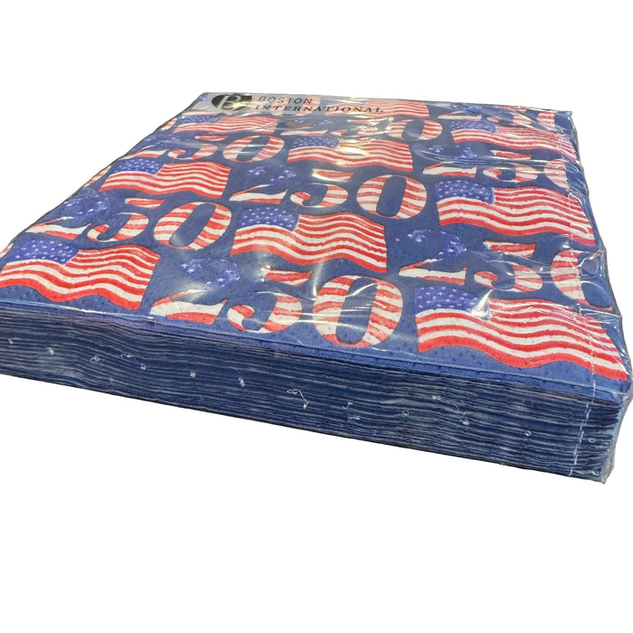 Semiquincentennial Paper Cocktail Napkins (20 Count)
