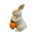 Carrot Bunny Thinking Figurine