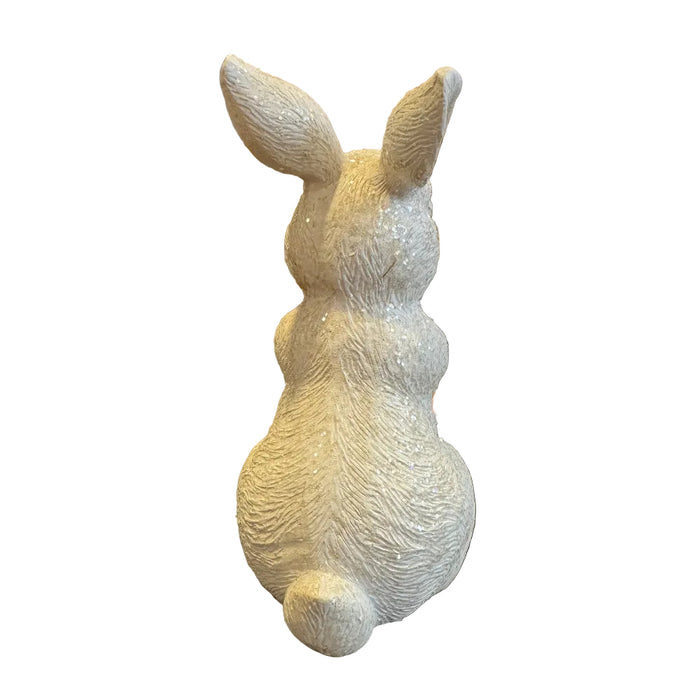 Carrot Bunny Thinking Figurine