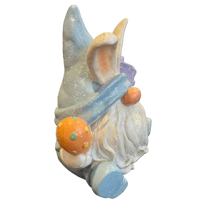 Balley Blue Easter Gnome Figurine
