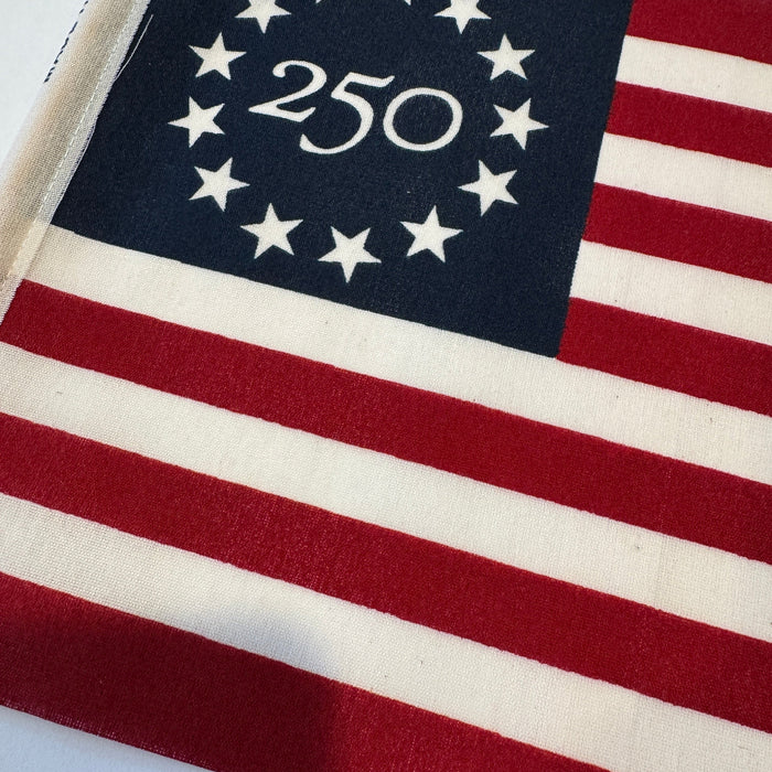 8x12" Betsy Ross 250 Stick Flag