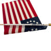 8x12" Betsy Ross 250 Stick Flag