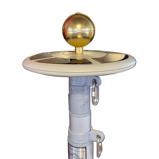 Solar Light for Large In Ground Flagpoles