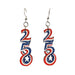 250th Anniversary Wood Earrings
