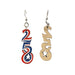 250th Anniversary Wood Earrings