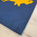 Gold and Blue Standing Buffalo Garden Flag