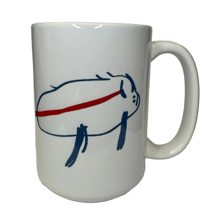 Potato Buffalo Ceramic Art Mug