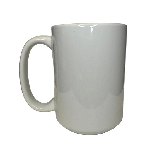 Ceramic Art Mug - plain back side