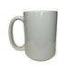 Ceramic Art Mug - plain back side