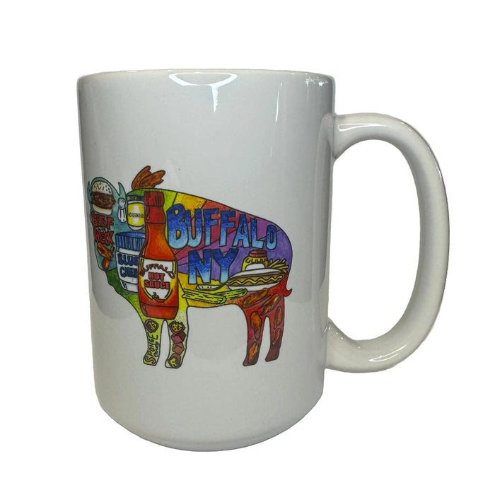 Buffalo Foods Ceramic Art Mug