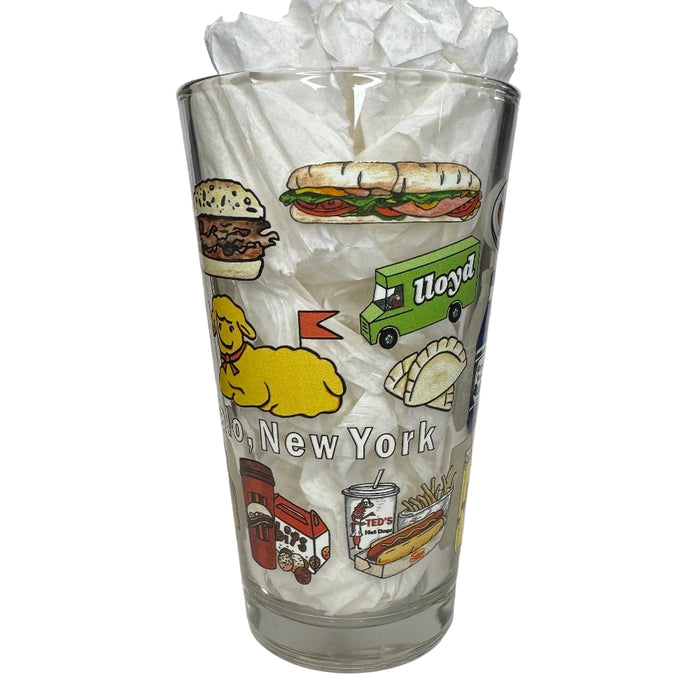 Classic Buffalo Staples Pint Glass