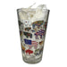 Multi Buffalo Pint Glass