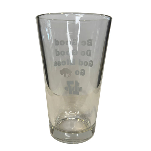 Be Good, Do Good Pint Glass