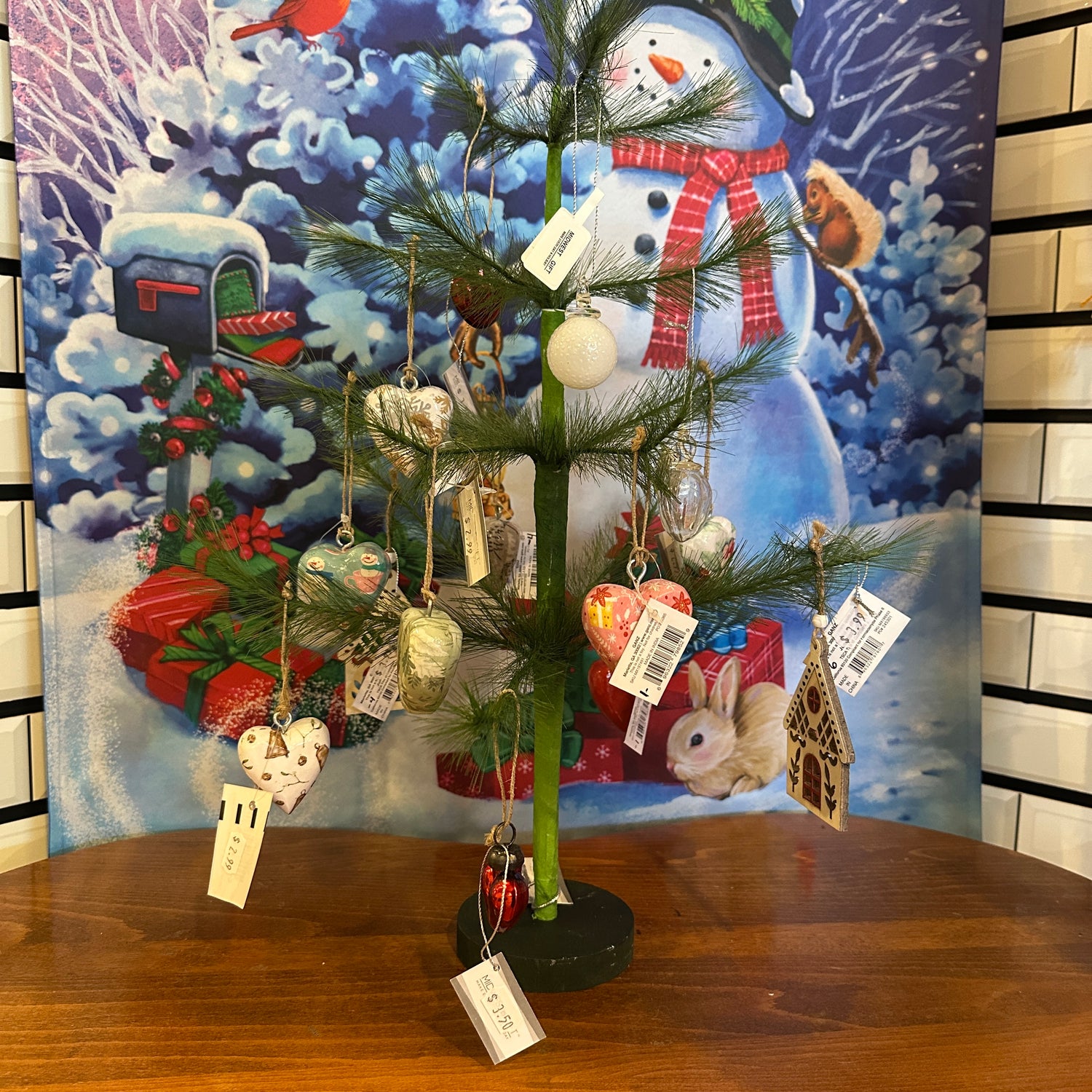 Pampas Trees & Ornaments