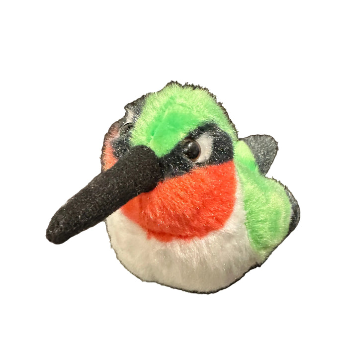 Ruby Throat Hummingbird Stuffed Animal w/ Sound