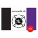 In Memoriam Fire Department Polyester Flag - Made in USA