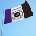 In Memoriam Fire Department Polyester Flag - Made in USA