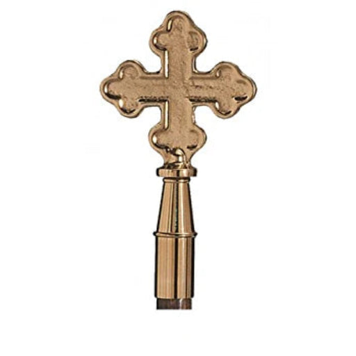 Botonee Cross Solid Brass Pole Topper