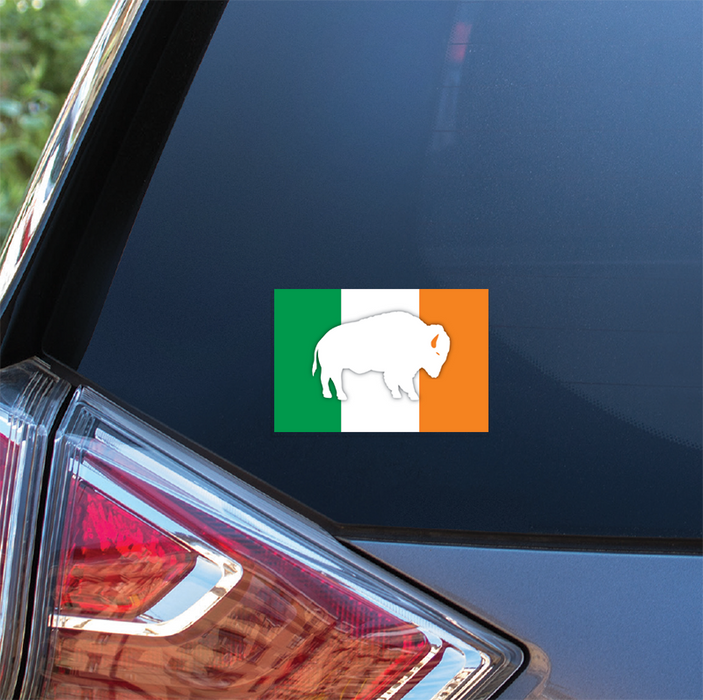 Irish Buffalo Decal - Made in USA