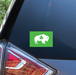 Irish Green Buffalo Decal - Made in USA