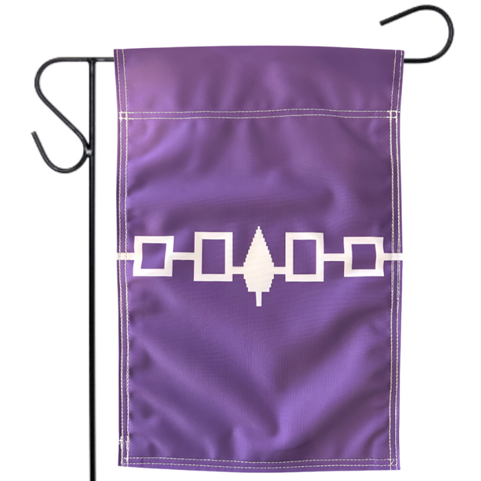Iroquois League (Hiawatha Wampum Belt) Garden Flag