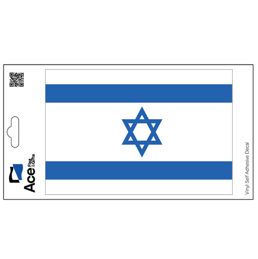 Israel Flag Decal - Made in the USA