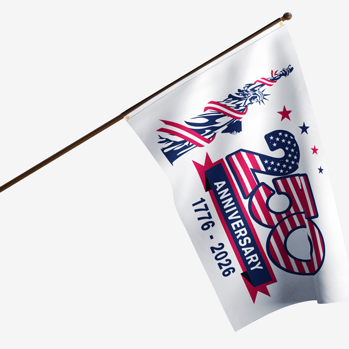 *Pre-Order* Lady Liberty America 250 Polyester Flag - Made in USA