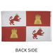3'x5' Lions & Castles Nylon Flag