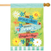 Welcome to Nana's Applique Banner Flag