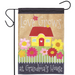 Love Grows at Grandma's Burlap Garden Flag