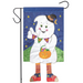 Ghost Boo Crazy Legs Garden Flag