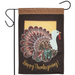 Traditional Thanksgiving Applique Garden Flag