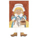 Pilgrim Girl Crazy Legs Garden Flag